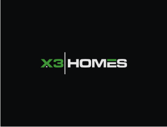 X3 Homes logo design by narnia