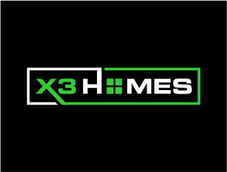 X3 Homes logo design by cintoko