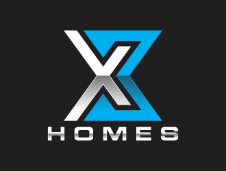 X3 Homes logo design by rokenrol