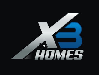 X3 Homes logo design by LogoInvent