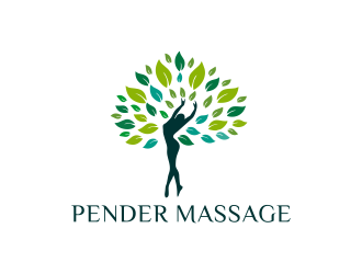 Pender Massage logo design by hidro