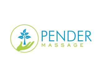 Pender Massage logo design by cikiyunn