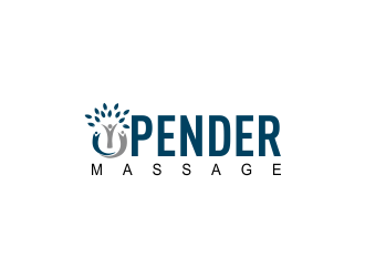Pender Massage logo design by Greenlight