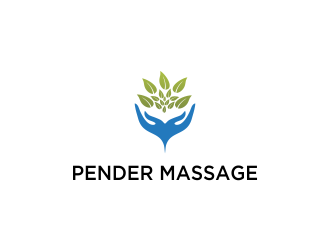 Pender Massage logo design by oke2angconcept