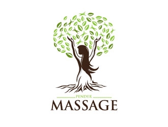 Pender Massage logo design by LogoInvent