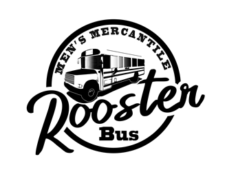 Rooster Bus logo design by bougalla005
