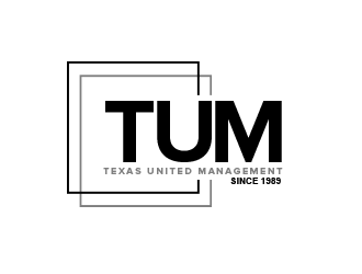 (TUM) Texas United Management Corp. logo design by BeDesign