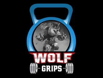 Wolf Grips logo design by Suvendu