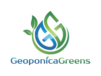 Geoponica Greens  logo design by rokenrol