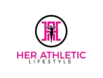 Her Athletic Lifestyle logo design by MarkindDesign