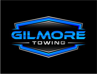Gilmore Towing logo design by evdesign