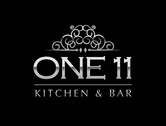 One 11 Kitchen & Bar logo design by kunejo
