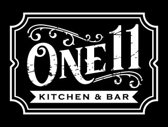 One 11 Kitchen & Bar logo design by daywalker