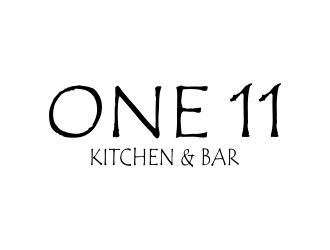 One 11 Kitchen & Bar logo design by 48art
