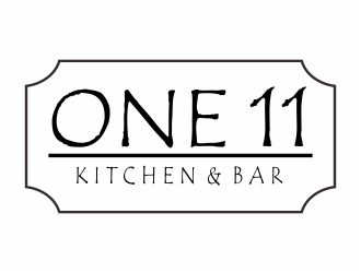 One 11 Kitchen & Bar logo design by 48art
