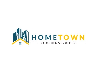 Hometown Roofing Services  logo design by item17