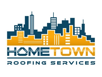 Hometown Roofing Services  logo design by CreativeMania