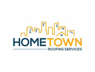 Hometown Roofing Services  logo design by ingepro