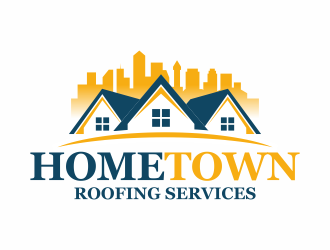 Hometown Roofing Services  logo design by ingepro