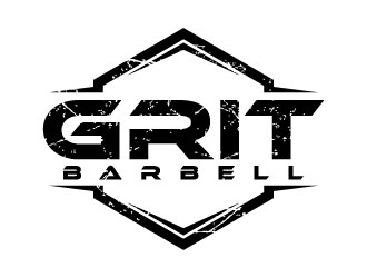 Grit Barbell logo design by daywalker