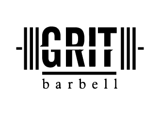 Grit Barbell logo design by Marianne