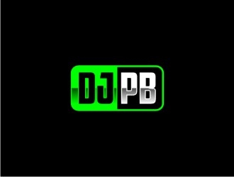 DJ PB logo design by bricton