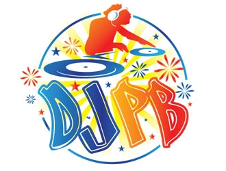DJ PB logo design by shere