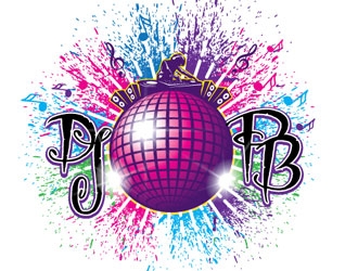 DJ PB logo design by shere