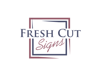 Fresh Cut Signs logo design by semar
