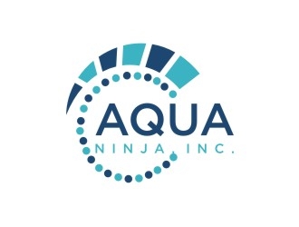 AquaNinja, Inc. logo design by EkoBooM