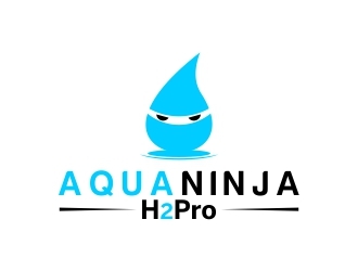 AquaNinja, Inc. logo design by mckris