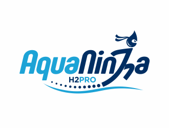 AquaNinja, Inc. logo design by agus