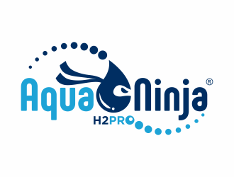 AquaNinja, Inc. logo design by agus