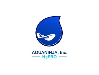 AquaNinja, Inc. logo design by yunda