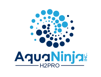 AquaNinja, Inc. logo design by THOR_