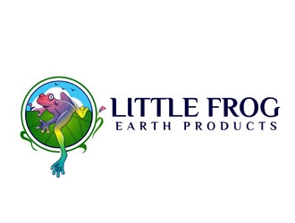 Little Frog Earth logo design by LogoInvent