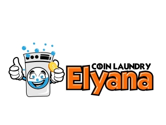 Elyana Coin Laundry  logo design by MarkindDesign