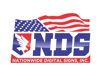 Nationwide Digital Signs, Inc. logo design by cikiyunn