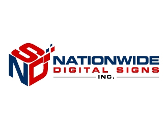 Nationwide Digital Signs, Inc. logo design by J0s3Ph