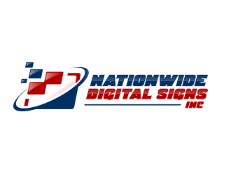 Nationwide Digital Signs, Inc. logo design by schiena