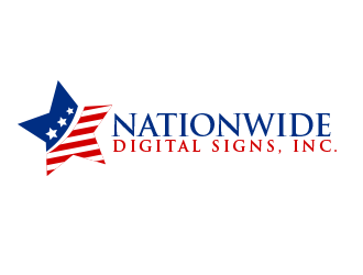 Nationwide Digital Signs, Inc. logo design by BeDesign