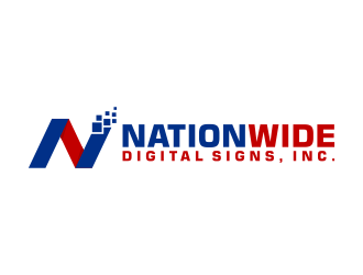 Nationwide Digital Signs, Inc. logo design by maseru