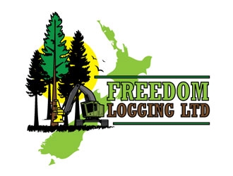 Freedom Logging Ltd logo design by shere