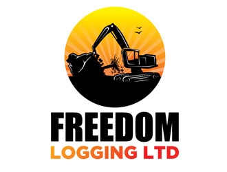 Freedom Logging Ltd logo design by shere