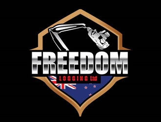 Freedom Logging Ltd logo design by shere
