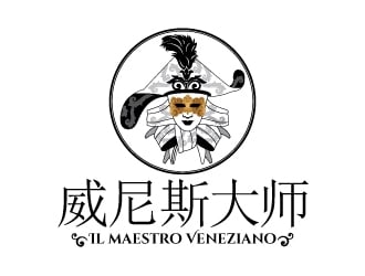 威尼斯大师 logo design by Suvendu