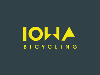 Iowa Bicycling logo design by JessicaLopes