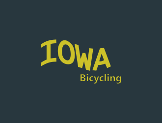 Iowa Bicycling logo design by semar