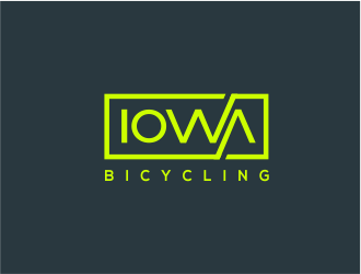 Iowa Bicycling logo design by kimora