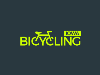Iowa Bicycling logo design by kimora
